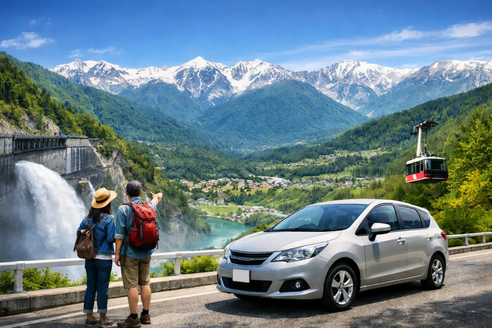 Omachi Rent a Car background